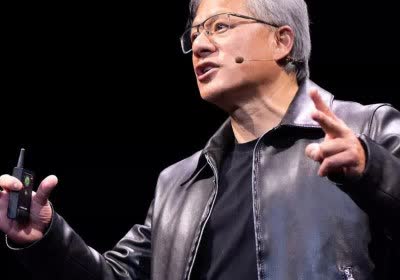 nvidia jensen huang dlss npcs computex graphics card geforce rtx generative ai