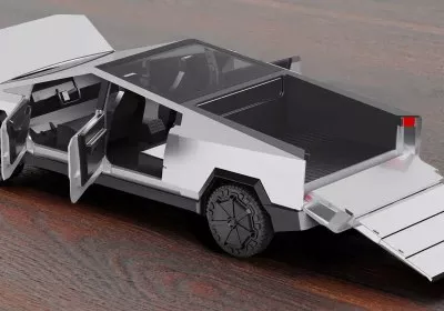 cybertruck-themed amd ryzen 8845hs amd mini pc crowdfunding cybertruck